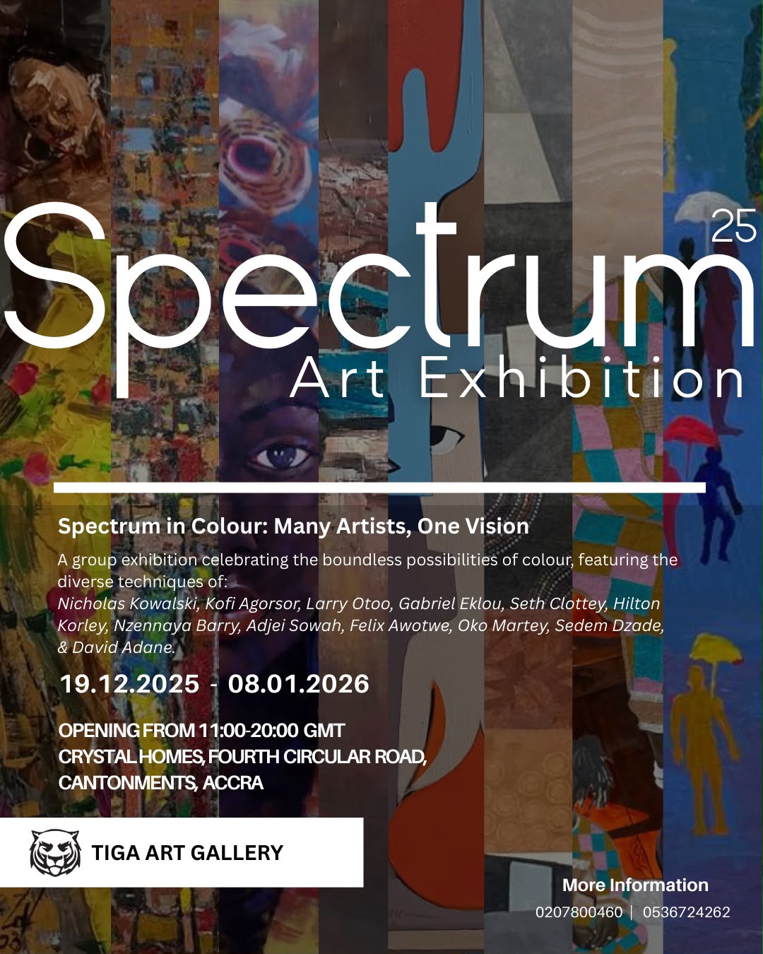 Spectrum 25 Exhibition Poster