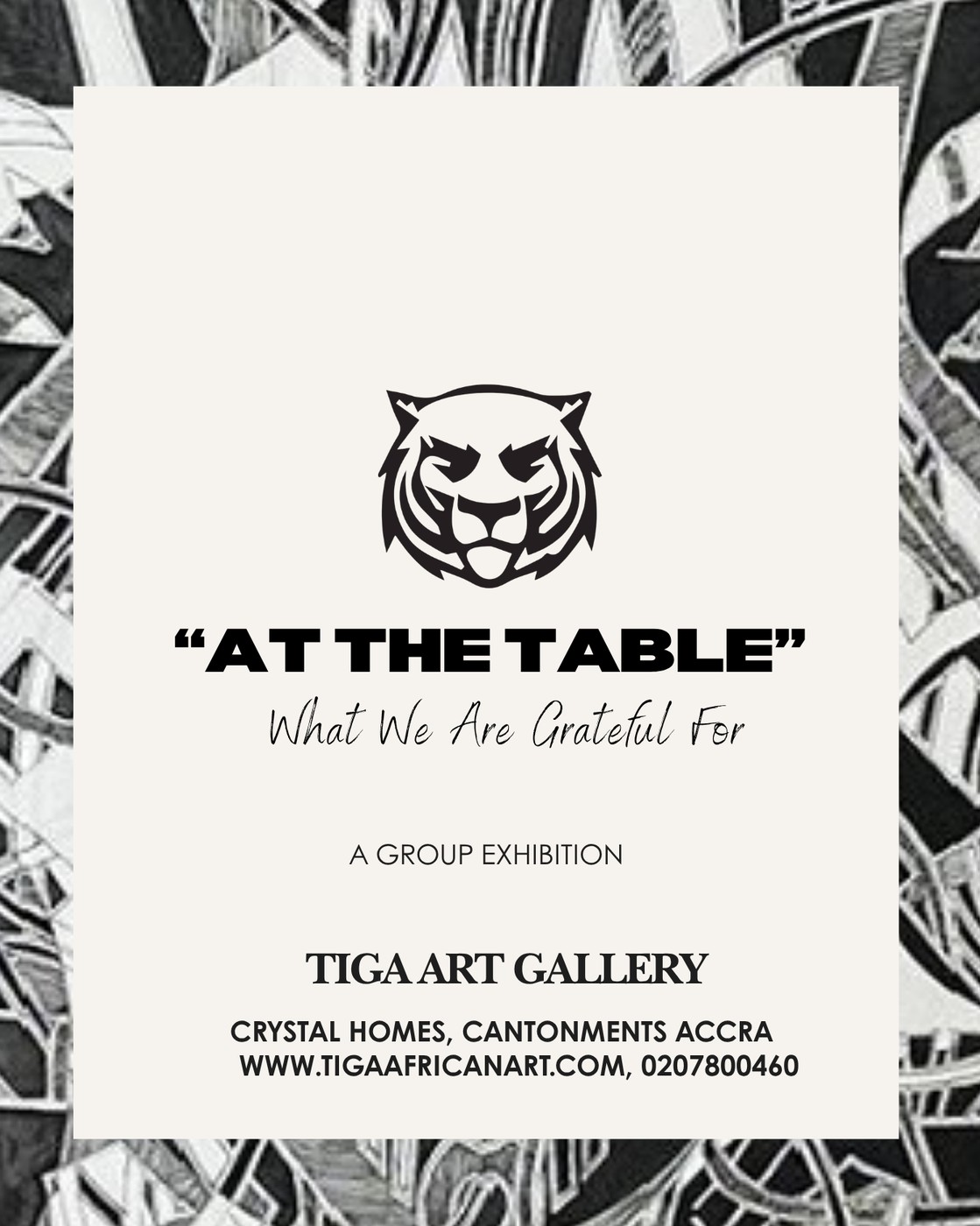 At The Table, a group exhibition at TIGA Art Gallery, December 2026