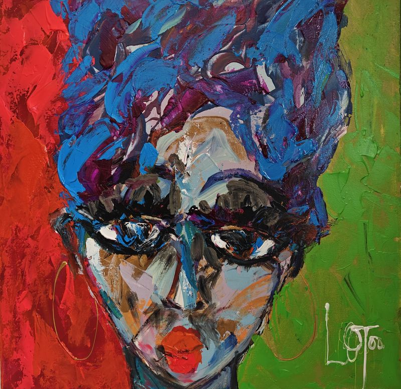 Pink Lips by Larry Otoo